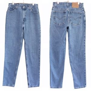 Levi's Vintage 550 Light Wash Jeans 29" Waist Long